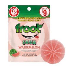 Froot | Watermelon | Sour Gummy | 100mg | Hybrid