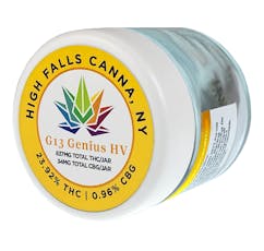 G13 Genius 3.5g Flower Jar | High Falls Canna