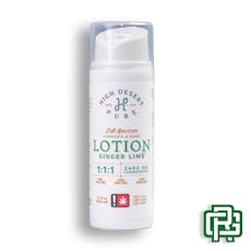 Ginger Lime Clinical Strength Lotion | 3.5oz 2250mg 1:1:1 (THC:CBD:CBG)