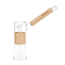 Glass and Wood Bubbler - (Beach Wood)