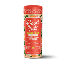 Good Tide - Grapefruit Gummies 1:1:1 THC:CBD:CBC 100mg