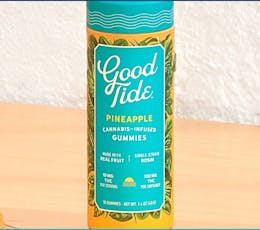 Good Tide Pineapple 100mg 10pk Rosin Gummies