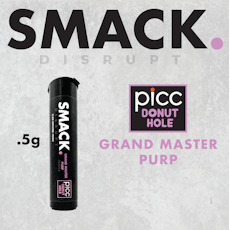 SMACK. - Grand Master Purp .5g Infused Preroll | PICC