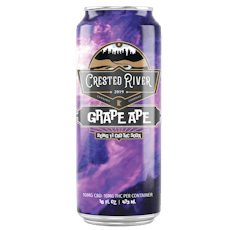 Homegrown Soda - Grape Ape 10mg THC 10mg CBD - 16oz