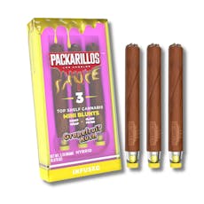 Grapefruit Kush - PACKARILLOS 3pk - Live Resin Infused Blunts