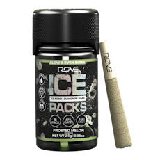 Rove | Frosted Melon | Ice Packs Infused Preroll 5pk | 3g