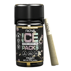 Rove | Kiwi Kush | Ice Packs Infused Preroll 5pk | 3g