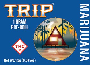 TRIP - MELTED STRAWBERRIES 1 GRAM PRE ROLL