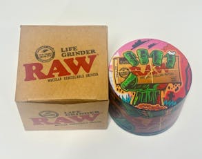 RAW Graphix 4 Piece 48MM Grinder ND #51010