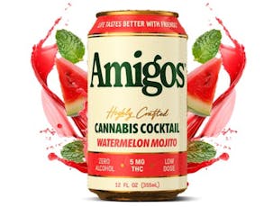 Amigo Cannabis Cocktail Watermelon Mojito