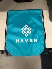 Haven - Limited Edition - Teal Drawstring Bag