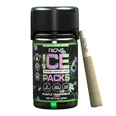 ROVE | Purple Trainwreck | 5PK 3G Infused Prerolls