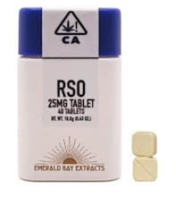 Emerald Bay 25mg Ice Cream Cake RSO Tablets 40ct
