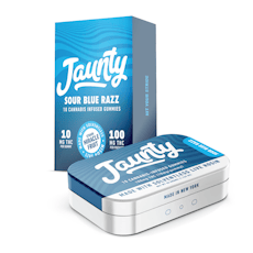 Jaunty | Sour Blue Raspberry Live Rosin Gummies