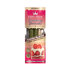 King Palm - Strawberry Shortcake Organic Mini Rolls 2pk