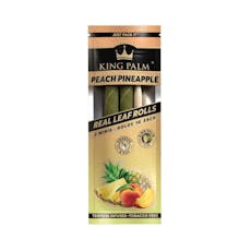 King Palm - Terpene Infused Peach Pineapple - 2pk