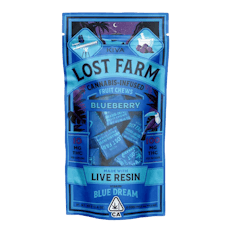 Kiva Confections | Blueberry Blue Dream | Lost Farm Chews | 100mg