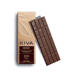 Dark Chocolate Bar 100mg | Kiva
