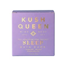 SLEEP BATH BOMB - STRAWBERRY BLISS - KUSH QUEEN