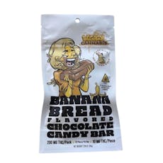 Banana Bread Chocolate Bar | 10mg | 20 pieces
