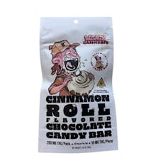 Cinnamon Roll White Chocolate Bar | 10mg THC | 20 count