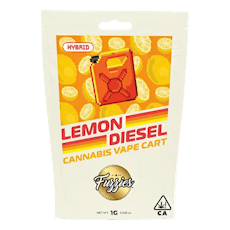 Fuzzies | Lemon Diesel | Vape Cart | Hybrid