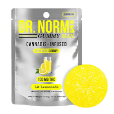 Dr. Norms | Lit Lemonade | Max Gummy | 100mg x1