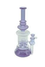 Lookah | Tattoo Glass Bong Purple