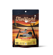Twilight Gummies - Mango 5mg THC 25mg CBN - 10 count
