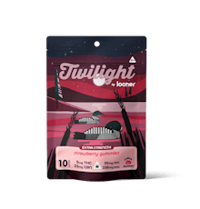 Twilight Gummies - Strawberry 5mg THC 25mg CBN -10 count