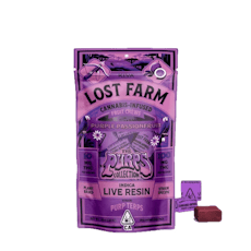 Lost Farm - Purple Passionfruit (Purp Terps) Live Rosin Chews 100mg