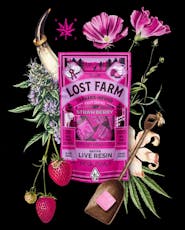 Lost Farm - Strawberry (Pink Jesus) Live Resin Chews 100mg