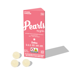 Gron | Lychee Limeade | 1:1:1-THC/THC-V/CBC | Sativa | 100mg