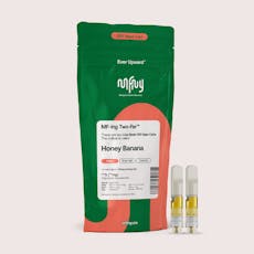 Honey Banana .5g Live Resin 510 Vape Cart 2 Pack | MFNY
