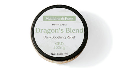 Hemp Dragon's Blend, Daily Warming Relief, 0.25oz