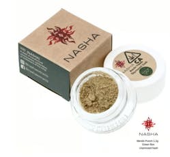 Nasha Green Unpressed Hash 1.2g Papaya Punch