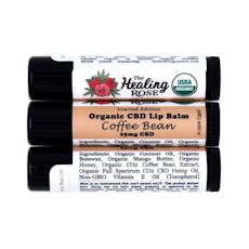 The Healing Rose | Coffee Bean Lip Balm | 25mg CBD