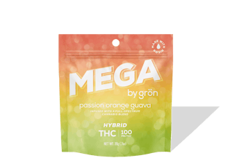 Gron | Edible | Gummies - Mega Passion Orange Guava | 100mg, 1