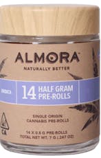 ALMORA FARM: Ridgelion .5g Pre-Rolls 14pk7g (I)