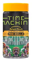 TIME MACHINE: Blue Dream .5g Pre-Rolls 28-Pack/14g (S)