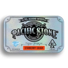 Pacific Stone Infused Diamonds 7pk Prerolls 3.5g Starberry Cough