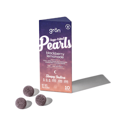 Gron | Pearls | Blackberry Lemonade 10pk | 1:1:1 THC:CBD:CBN Gummies
