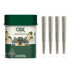 Grand Master | Pre-Rolls 4-Pack | 2g