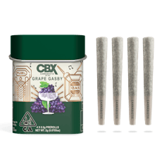 Grape Gasby | Pre-Rolls 4-Pack | 2g