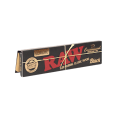 RAW | Papers | Classic Black 1 1/4 | 50pk