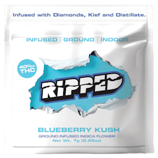 Ripped | Blueberry Kush | Infused Ground | 7g