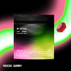 Rythm | Watermelon - Animal Face | Solventless Gummies | Hybrid | 100mg