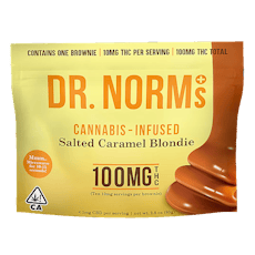 Dr. Norms | Salted Caramel Blondie | Brownie | 100mg x1