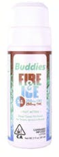 Buddies - Fire & Ice - THC 1000 - Topical Roll On - 3fl oz