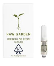 Raw Garden - Live Resin - Yuzu Blossom - Vape Cart - 0.5G